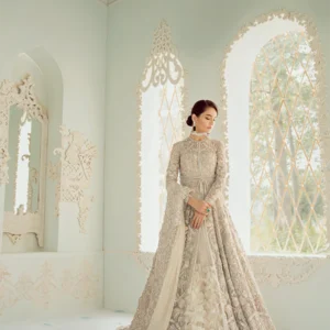 Pakistani Silver Maxi For Wedding