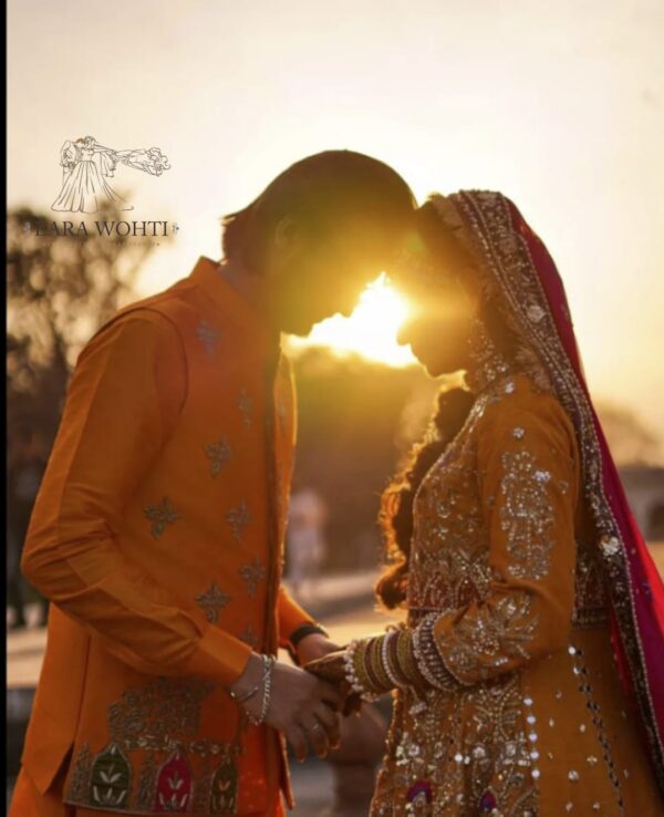Couple Mehndi Dress - Image 8