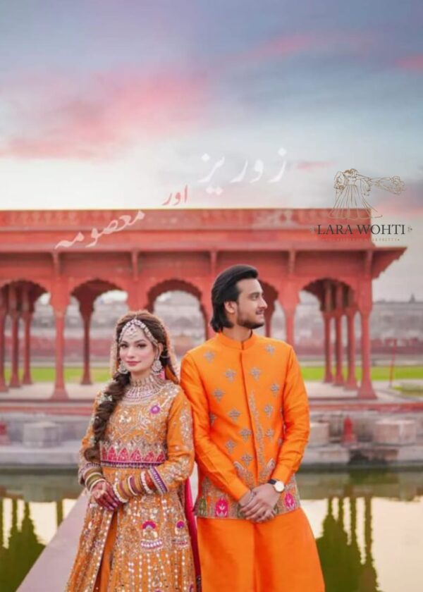 Couple Mehndi Dress - Image 5