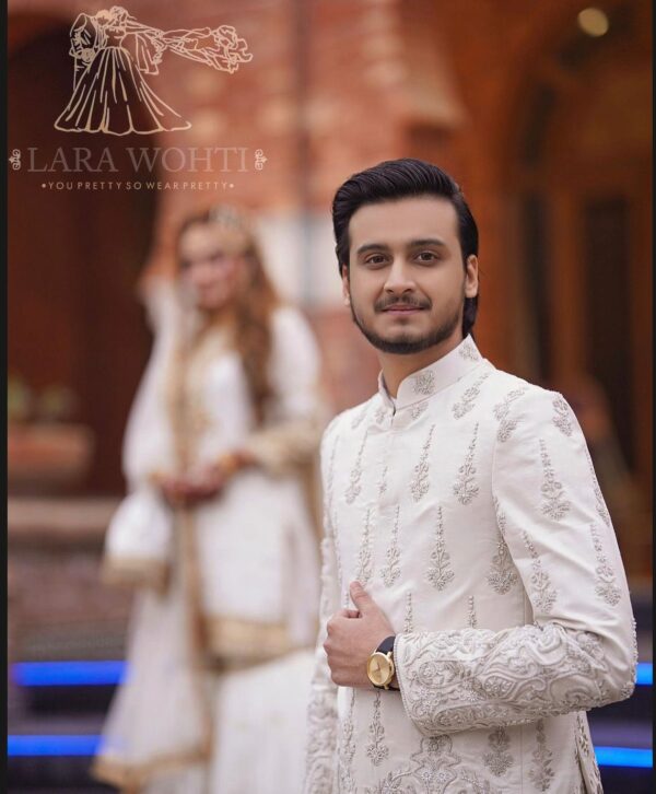 GROOM SHERWANI AND BRIDAL GRARA SHIRT - Image 4