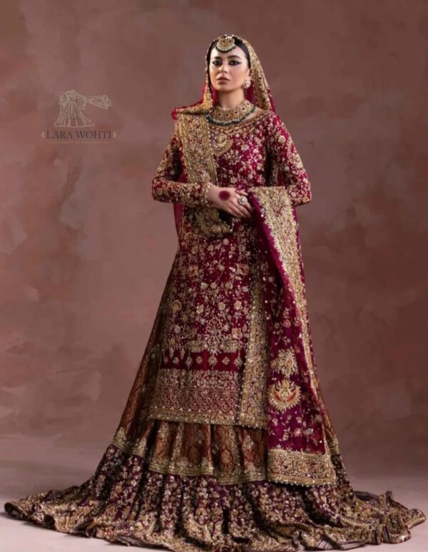 Farshi Lengha Colour Mahron